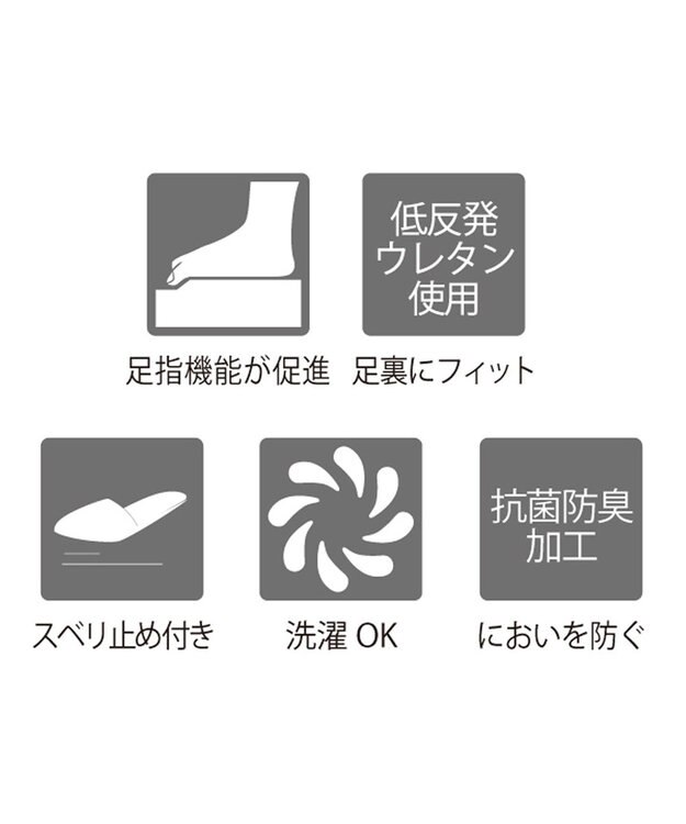 UCHINO ごくふわスリッパ　「ユニティ」　Sサイズ(足のサイズ21-23cm) キャメル