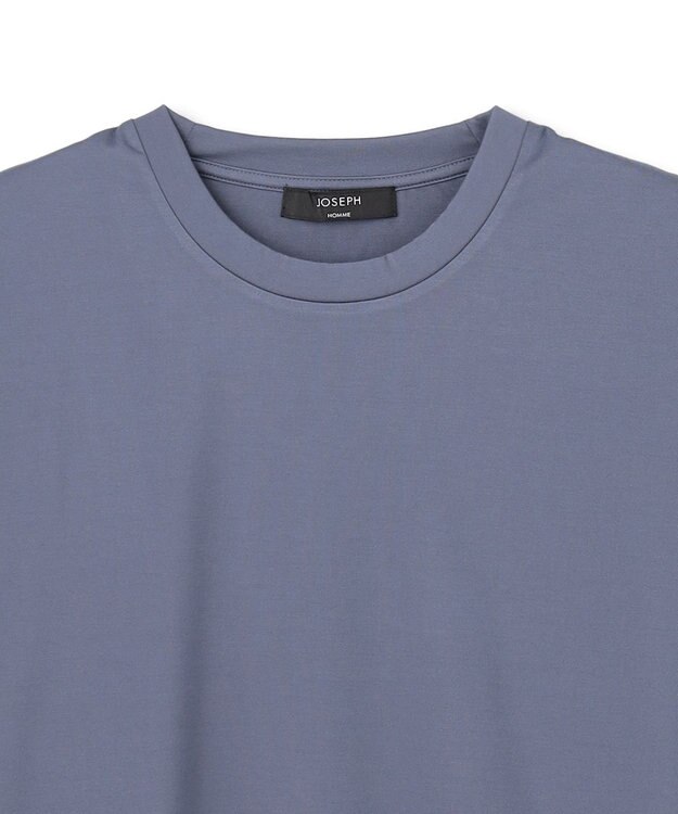 JOSEPH HOMME 新色追加【機能素材】ハイゲージベアスムース　クルーネックＴシャツ ＜新色＞ダルブルー系