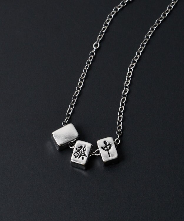 WEGO M立体モチーフ3連ネックレス 柄5