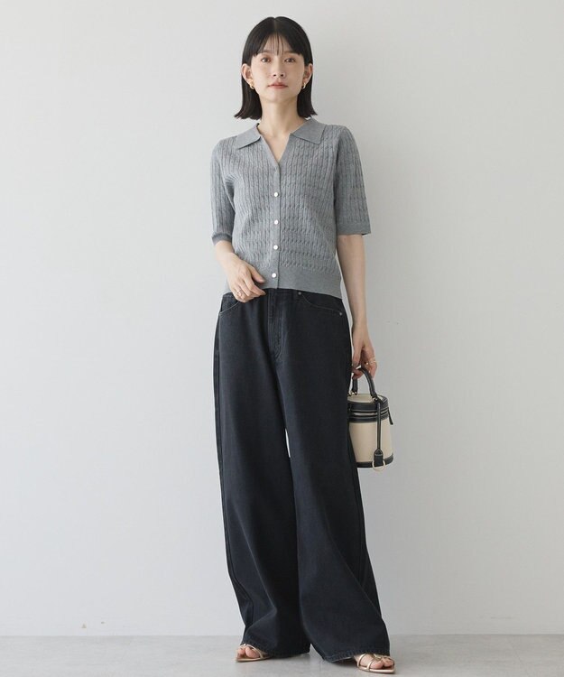 AMERICAN HOLIC ワイドデニム【WEB限定サイズ有り】 Black