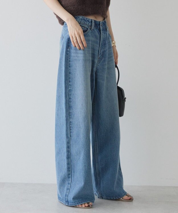 AMERICAN HOLIC ワイドデニム【WEB限定サイズ有り】 Light Indigo