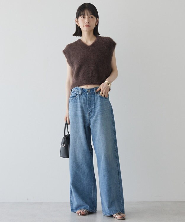 AMERICAN HOLIC ワイドデニム【WEB限定サイズ有り】 Light Indigo