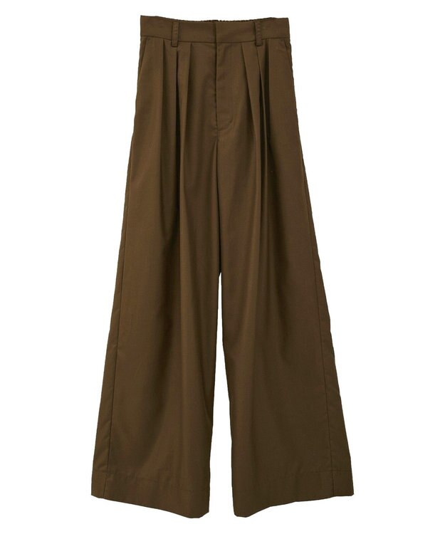 CRAFT STANDARD BOUTIQUE ３タックワイドスラックス Brown