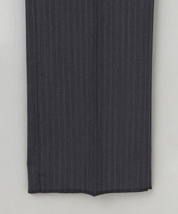 GOTAIRIKU 【御幸毛織】Superio160 ウールモヘヤシルクカシミヤ　スーツ（グレーストライプ） グレー系1