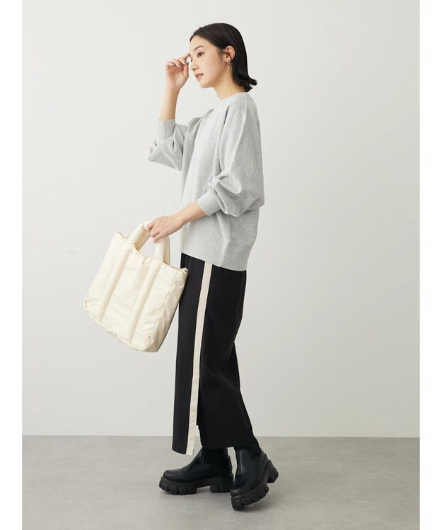 Green Parks ・ＥＬＥＮＣＡＲＥ　ＤＵＥ　サイドラインナロースカート Black