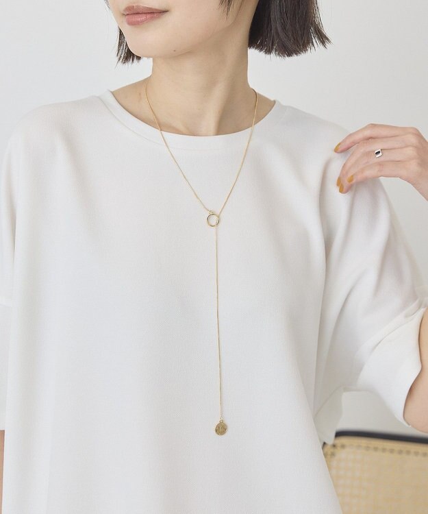 AMERICAN HOLIC コイントップY字ネックレス Gold