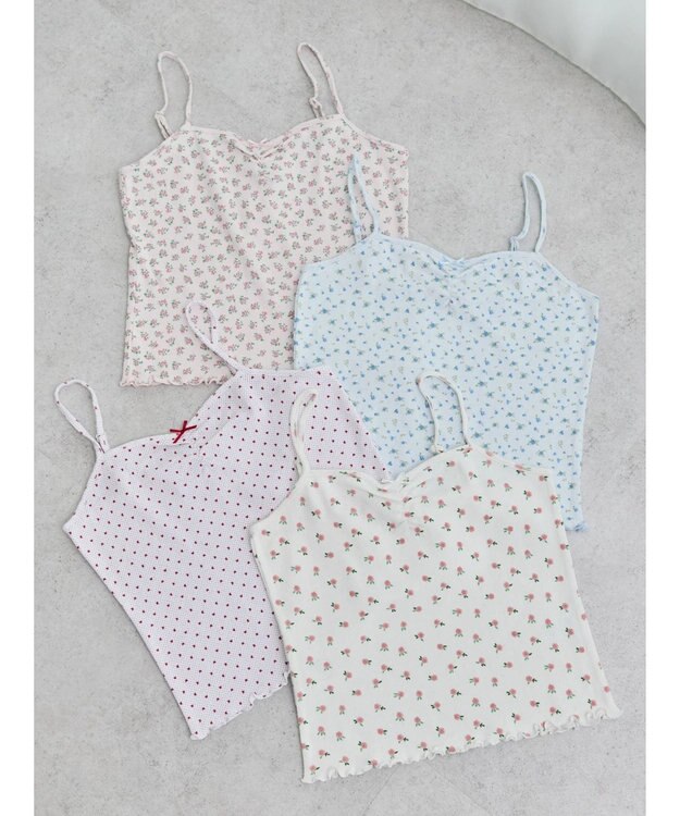 earth music&ecology アソートビスチェライクキャミソール A