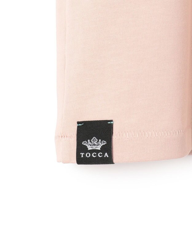 TOCCA 【接触冷感・UV90%以上カット・洗える】DANCING RIBBON Tシャツ ピンク系