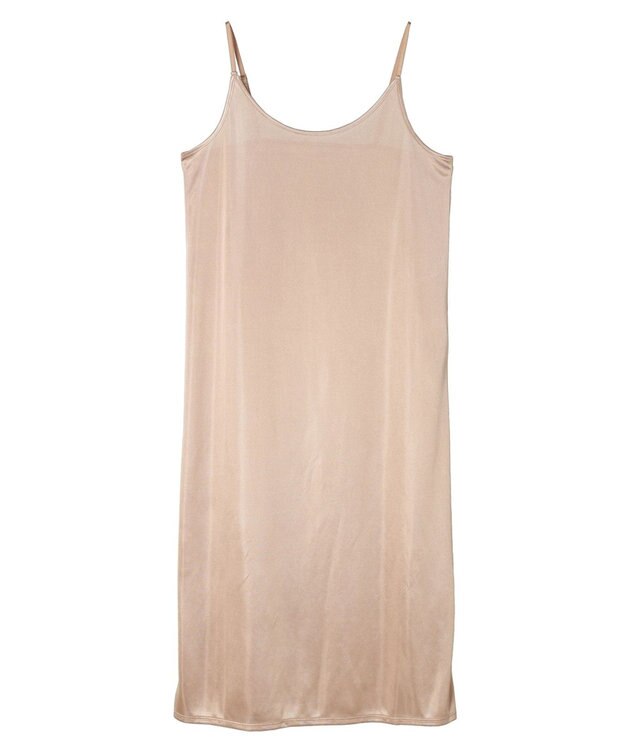 Green Parks 静電気防止インナーキャミワンピース Beige