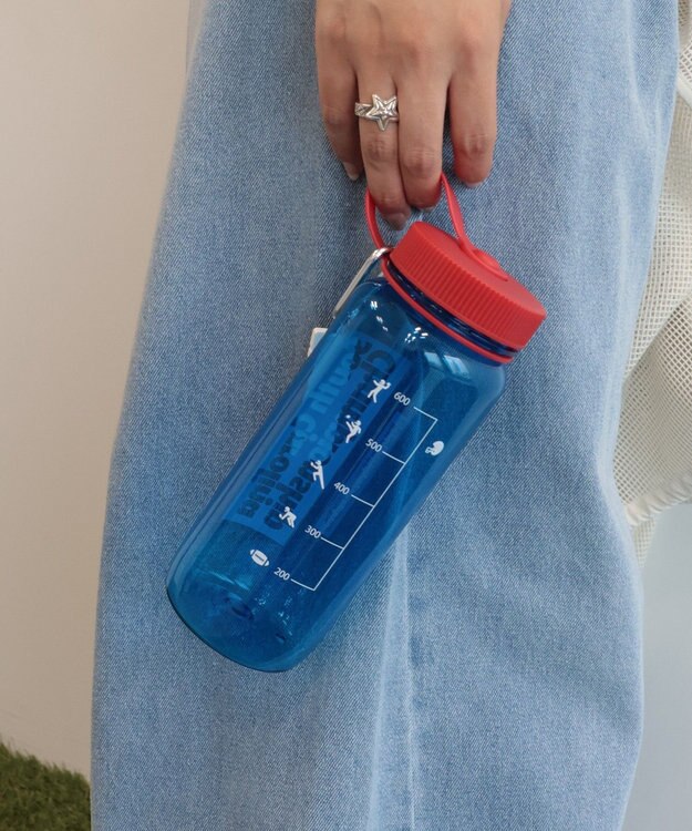 AMERICAN HOLIC 【RUSSELL】ラバーチャーム付きクリアボトル Blue