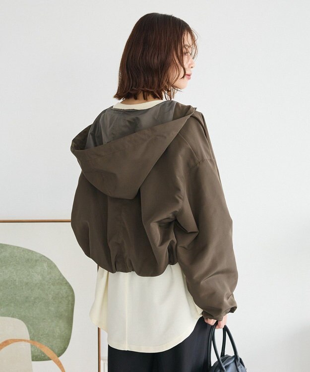 Green Parks ・ＥＬＥＮＣＡＲＥ　ＤＵＥ　ショートマウンテンパーカー Khaki