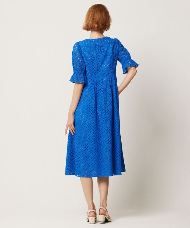 TOCCA 【大人百花掲載・消臭・洗える・WEB限定カラー有】ZELLIGE ドレス [新色・WEB限定カラー]ブルー系7