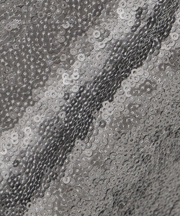 23区 【エステータ】シークインジャージー スカート シルバー系