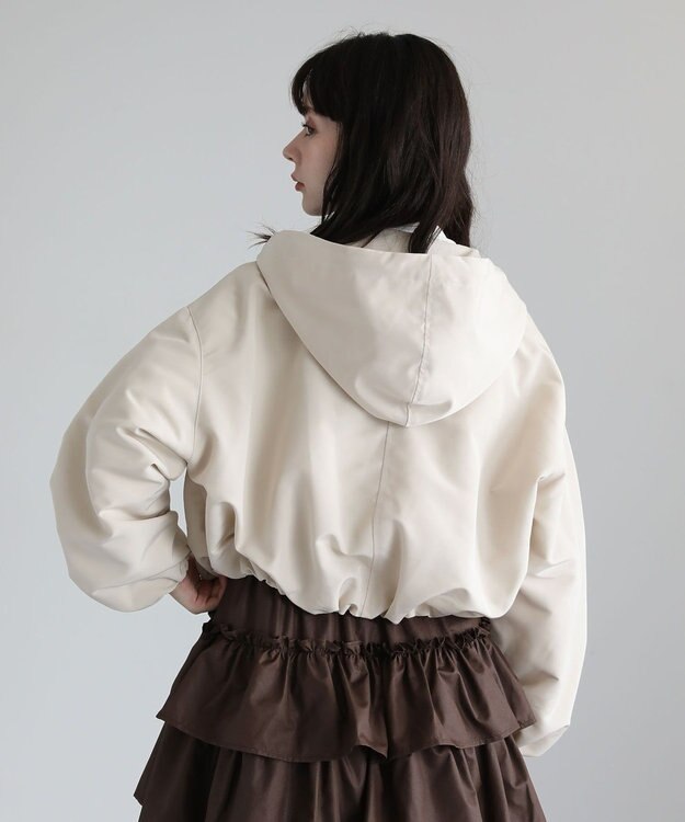 Green Parks ・ＥＬＥＮＣＡＲＥ　ＤＵＥ　ショートマウンテンパーカー Ivory