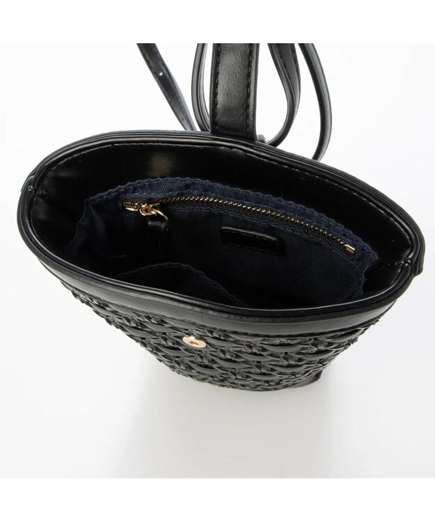 UNBILLION kakatoo ハンドメッシュバケツスマホショルダー ブラック