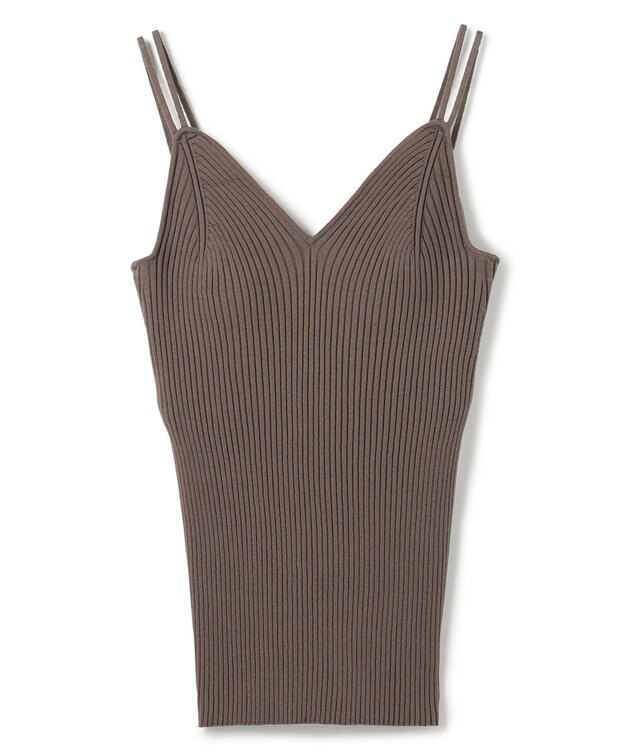 uncrave カップ付きキャミソール トープ