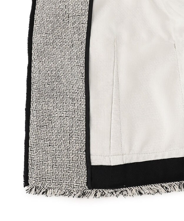 BEIGE， BABETTE / ノーカラージャケット Monotone