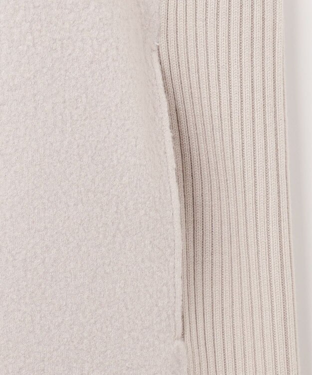 ICB L ミルドウール ロングカーディガン トープ系