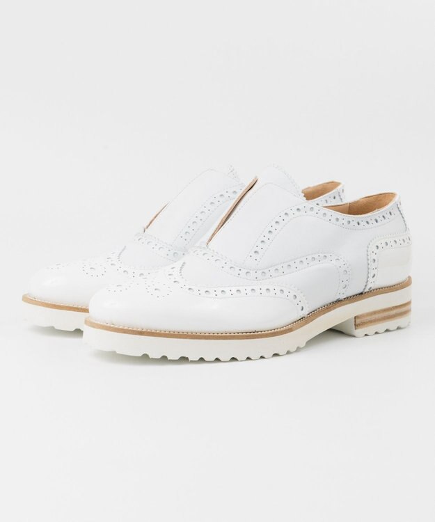 BONTRE 【LucaGrossi/ルカグロッシ】メダリオンシューズ/F572M-US ホワイト