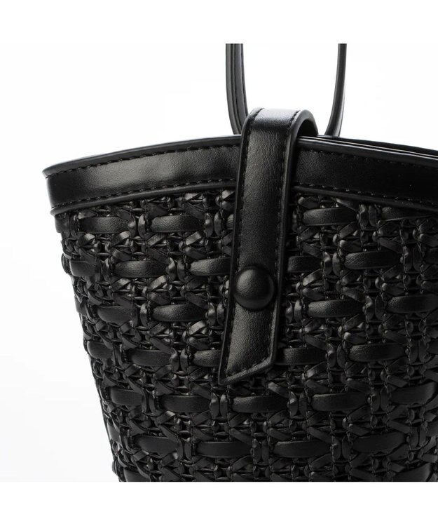 UNBILLION kakatoo ハンドメッシュバケツスマホショルダー ブラック