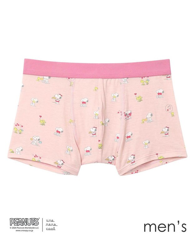 une nana cool 【スヌーピー】PEANUTS × une nana cool メンズボクサーパンツ SNOOPY PI