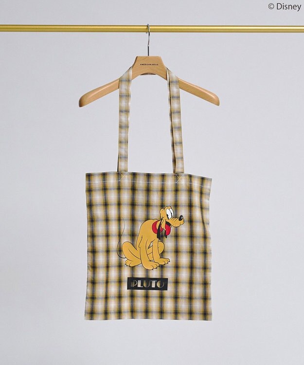 AMERICAN HOLIC 【Mickey&Friends】10ColトートBAG Yellow