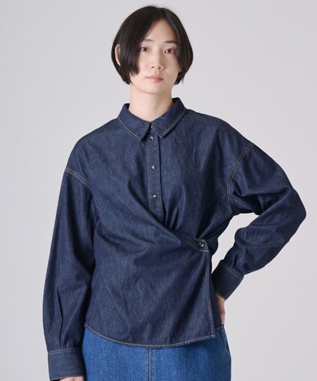 Ripo trenta anni CACHE-COEUR DENIM SH INDIGO