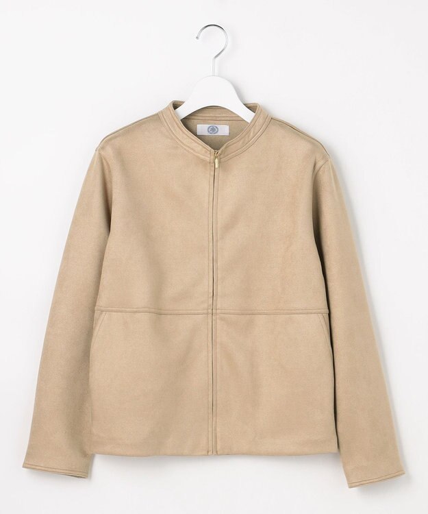 J.PRESS LADIES スエードダンボール ブルゾン ベージュ系