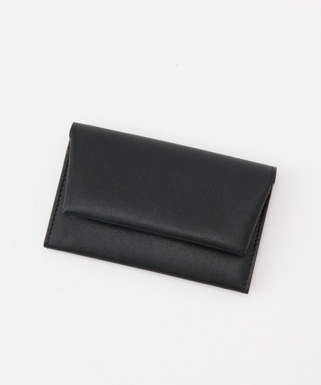 russet レザー名刺ケース(SO-439) Black