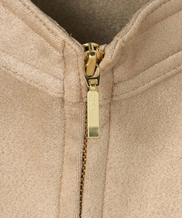 J.PRESS LADIES スエードダンボール ブルゾン ベージュ系