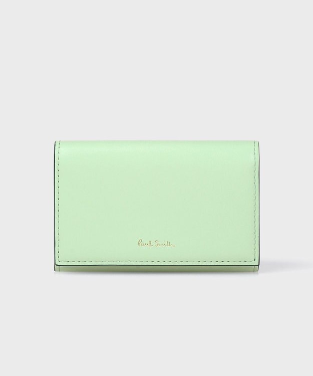 Paul Smith サプルレザー 名刺入れ ミントグリーン