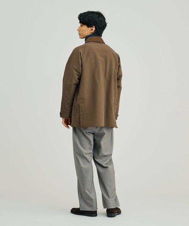 J.PRESS YORK STREET 【UNISEX】ポリエステルサージ ハンティングジャケット カーキ系