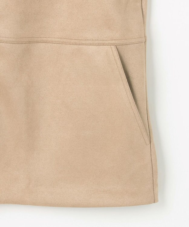 J.PRESS LADIES スエードダンボール ブルゾン ベージュ系