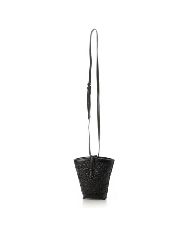 UNBILLION kakatoo ハンドメッシュバケツスマホショルダー ブラック