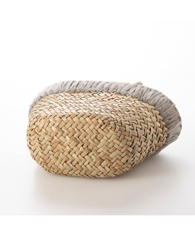 UNBILLION カシュカシュ cachecache / 口元かがりカゴバッグ GY