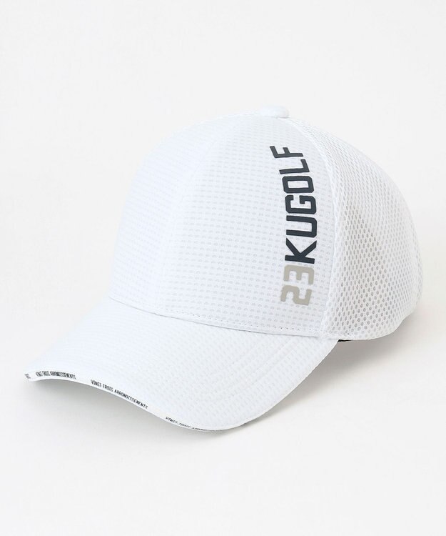 23区GOLF 夏のラウンドも快適！【UNISEX】クーリング キャップ ホワイト系