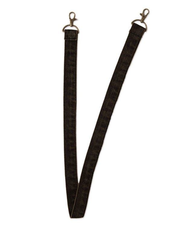 WEGO ヴィンテージウォッシュサス付スカパン ブラック