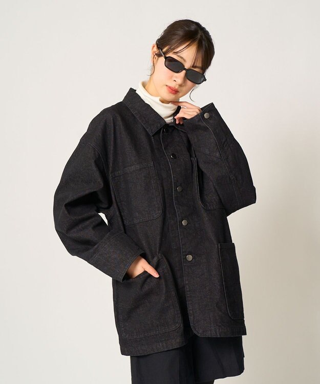 OP／FILA 【Kappa】ウェルネスクラブカバーオール ブラック