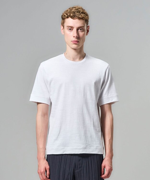 JOSEPH HOMME 【HIGH GRADE LINE】東北コットン クルーネックTシャツ ホワイト系