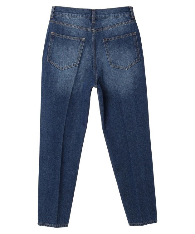earth music&ecology センタープレスデニムパンツ Indigo