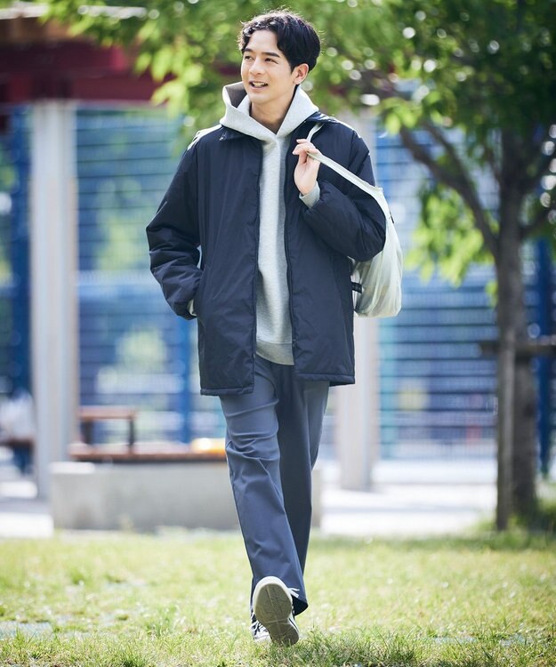 UNFILO MENS 【KAPOK KNOT × UNFILO】ライトネスコート ブラック