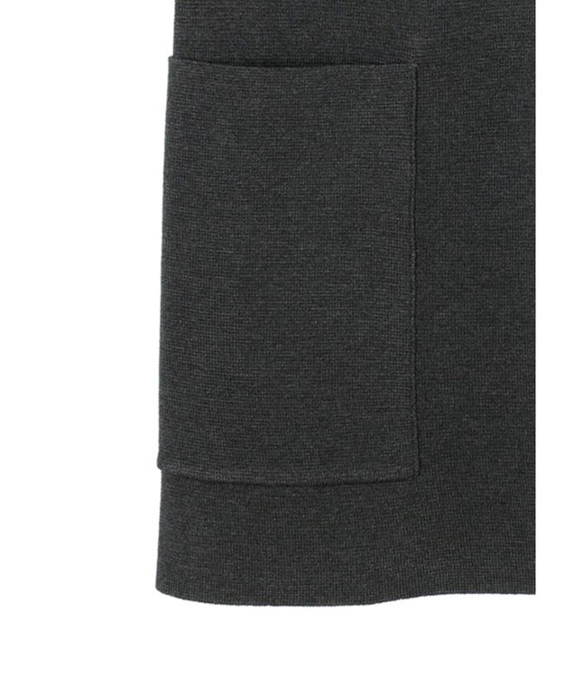 AMERICAN HOLIC ＶネックＷポケットニットベスト Gray Mixture