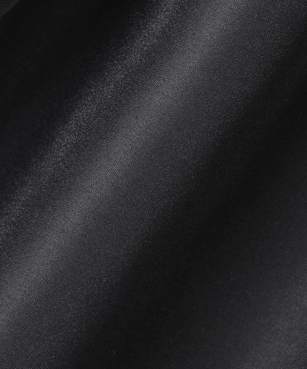 uncrave 【手洗い可】シャイニー シアー コクーンスカート（uncrave STANDARD） ブラック