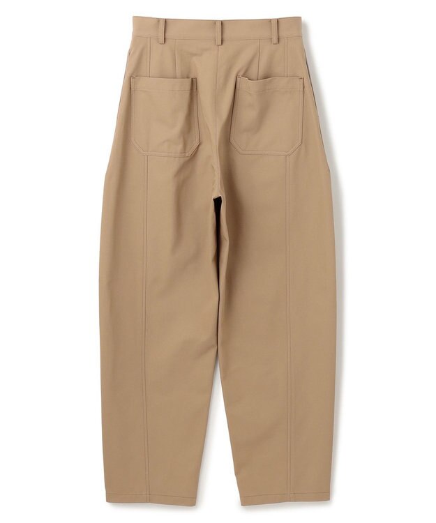 BEIGE， 【洗える】GAZANIA / コットンチノカービーパンツ Camel Beige