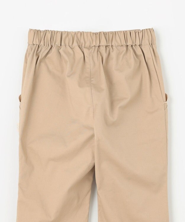 組曲 KIDS 【110-140㎝】スカラップポケット７分丈 パンツ ベージュ系