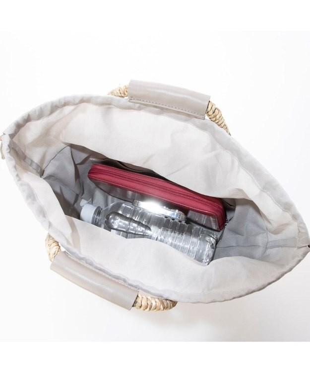 UNBILLION カシュカシュ cachecache / 口元かがりカゴバッグ GY