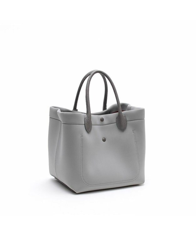 A.D.M.J. 【魔法の様に軽い】マジックライト/コード刺しゅうキューブトート25cm GR/MA