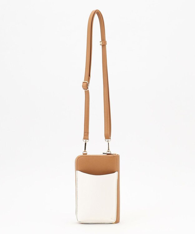 LA BAGAGERIE 【インスタグラマー Chiyoさん×LA BAGAGERIE】チェーンスマホショルダー チョコ