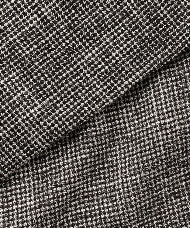 組曲 S 【先行予約】【WEB限定】メランジレノクロス バックペプラムジャケット ブラック系7