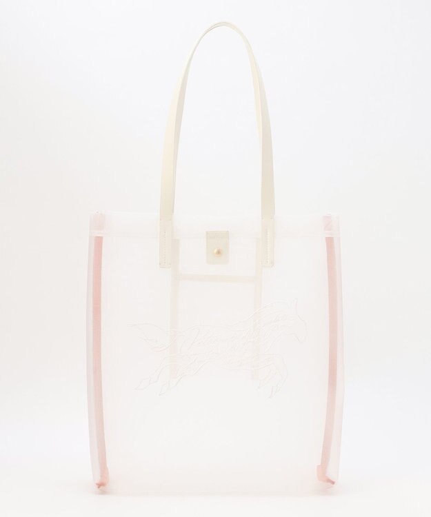 自由区 ホースメッシュトート バッグ シロ